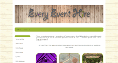 Desktop Screenshot of every-event-hire.co.uk
